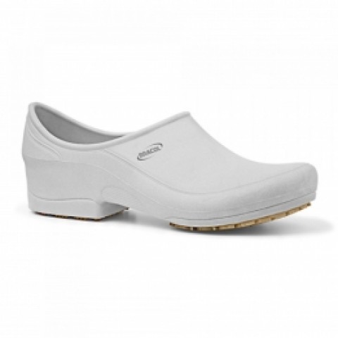 Sapato antiderrapante branco (40) - Bracol